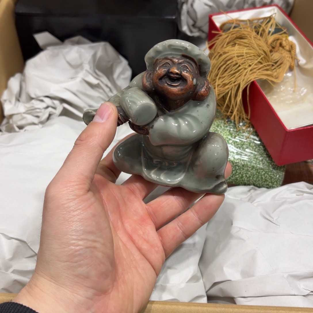 竹***风般若中古美术工艺品