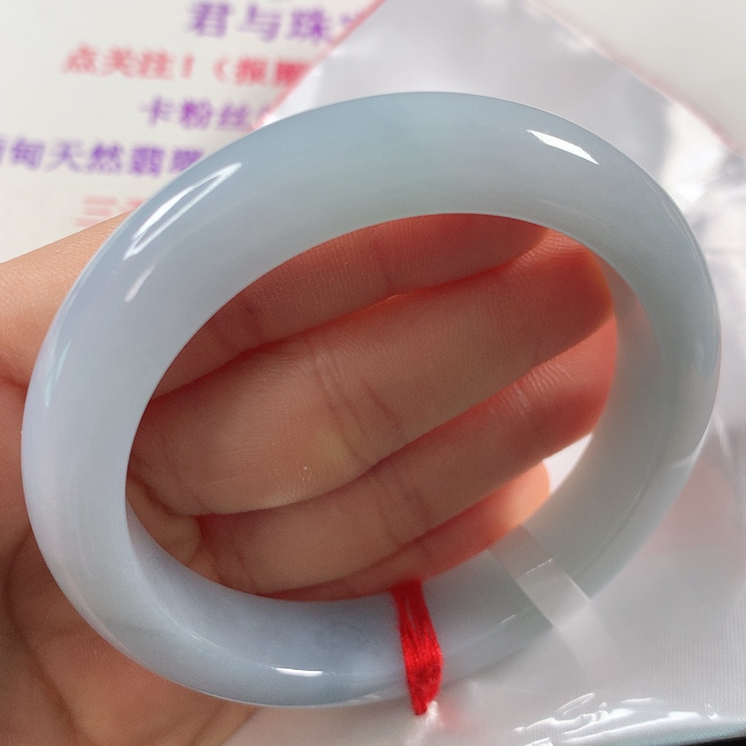 翡翠手镯未镶嵌 正圈①②④