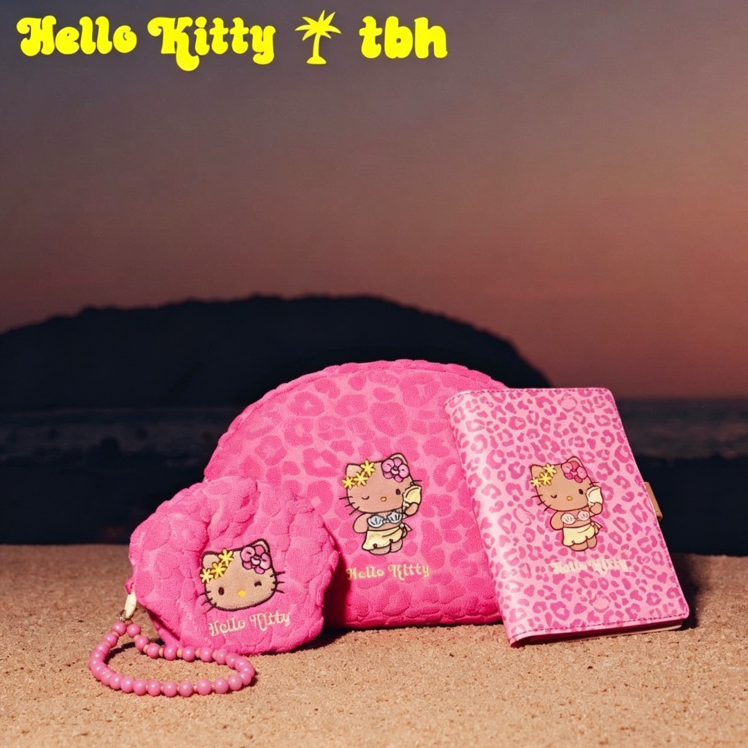 tbh野兽派家居Hello Kitty毛巾化妆包收纳包旅行洗漱包送人礼物