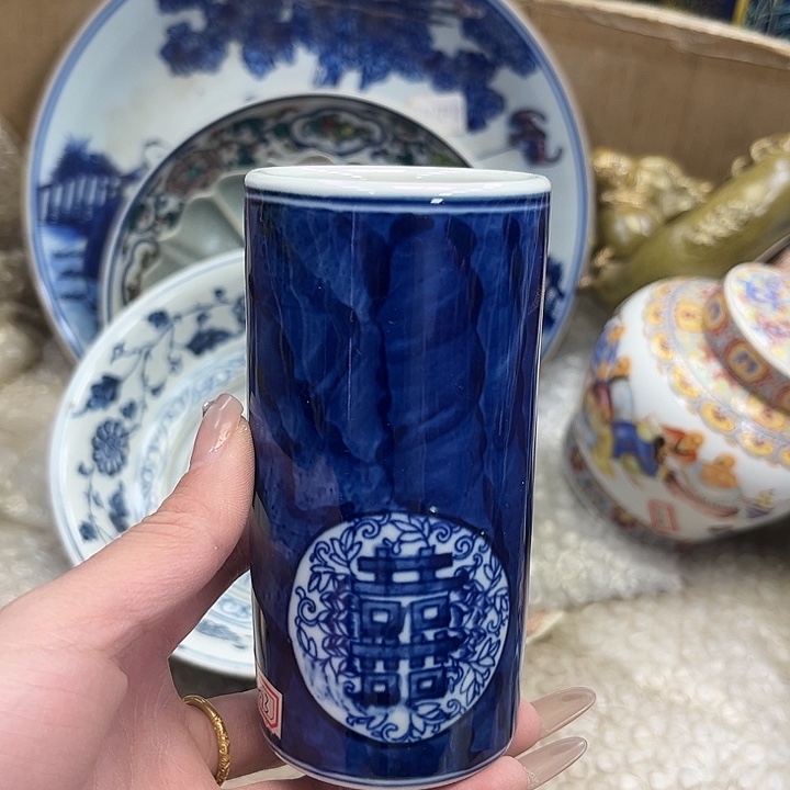 瓷片瓷器摆件瓷器材料