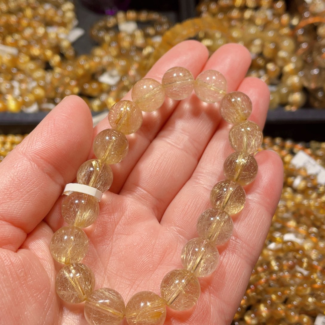 水晶手链未镶嵌天然水晶手链