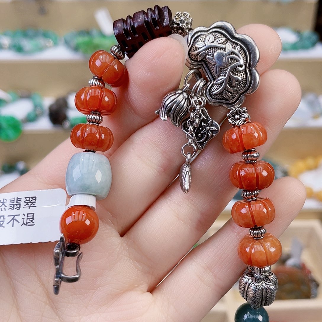 未镶嵌手链翡翠手链