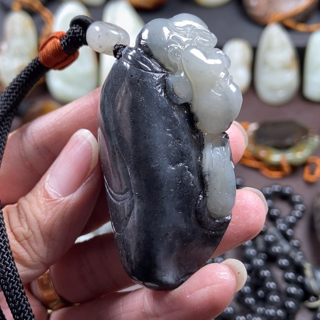 和田玉把件未镶嵌