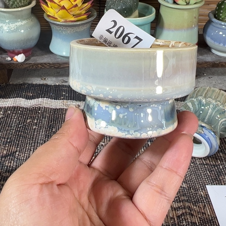 口6 手工花盆满30包邮