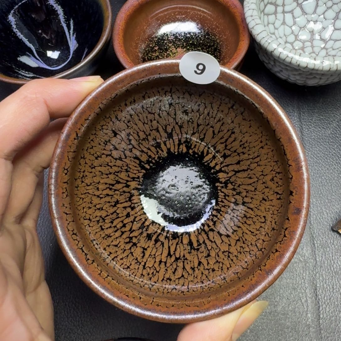 摆件古时茶器建窑建盏9
