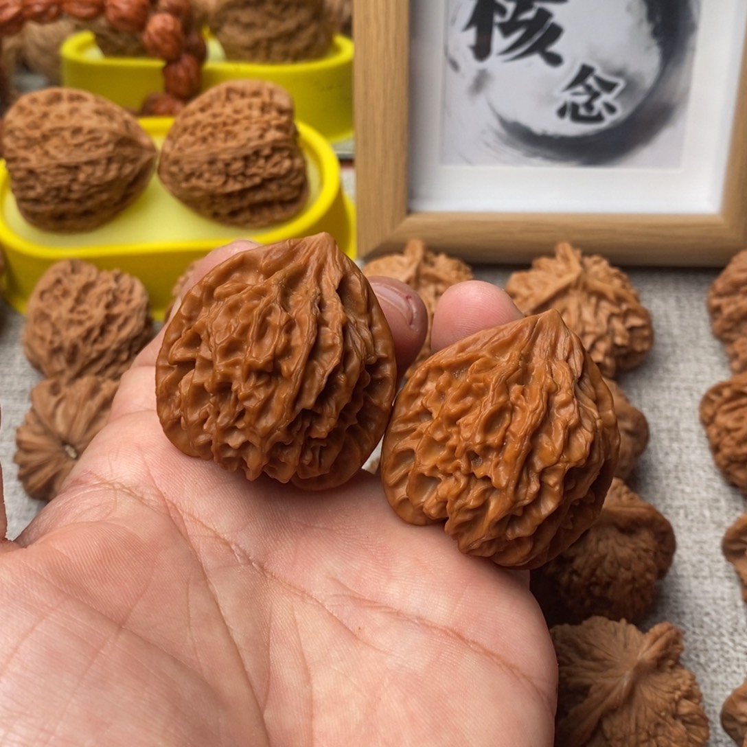 吊坠文玩核桃40龙门涧