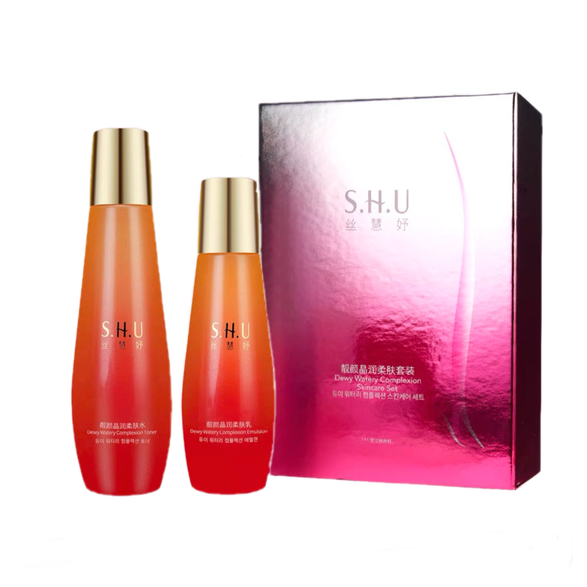 焕颜晶润调理柔肤水乳丝慧妤套盒