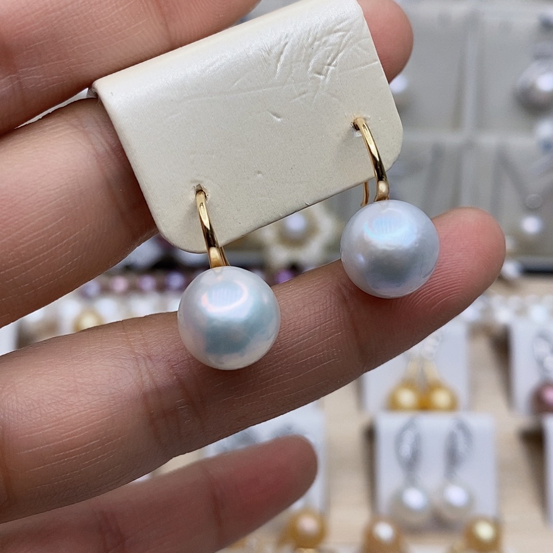 淡水珍珠颈饰银S925镶嵌