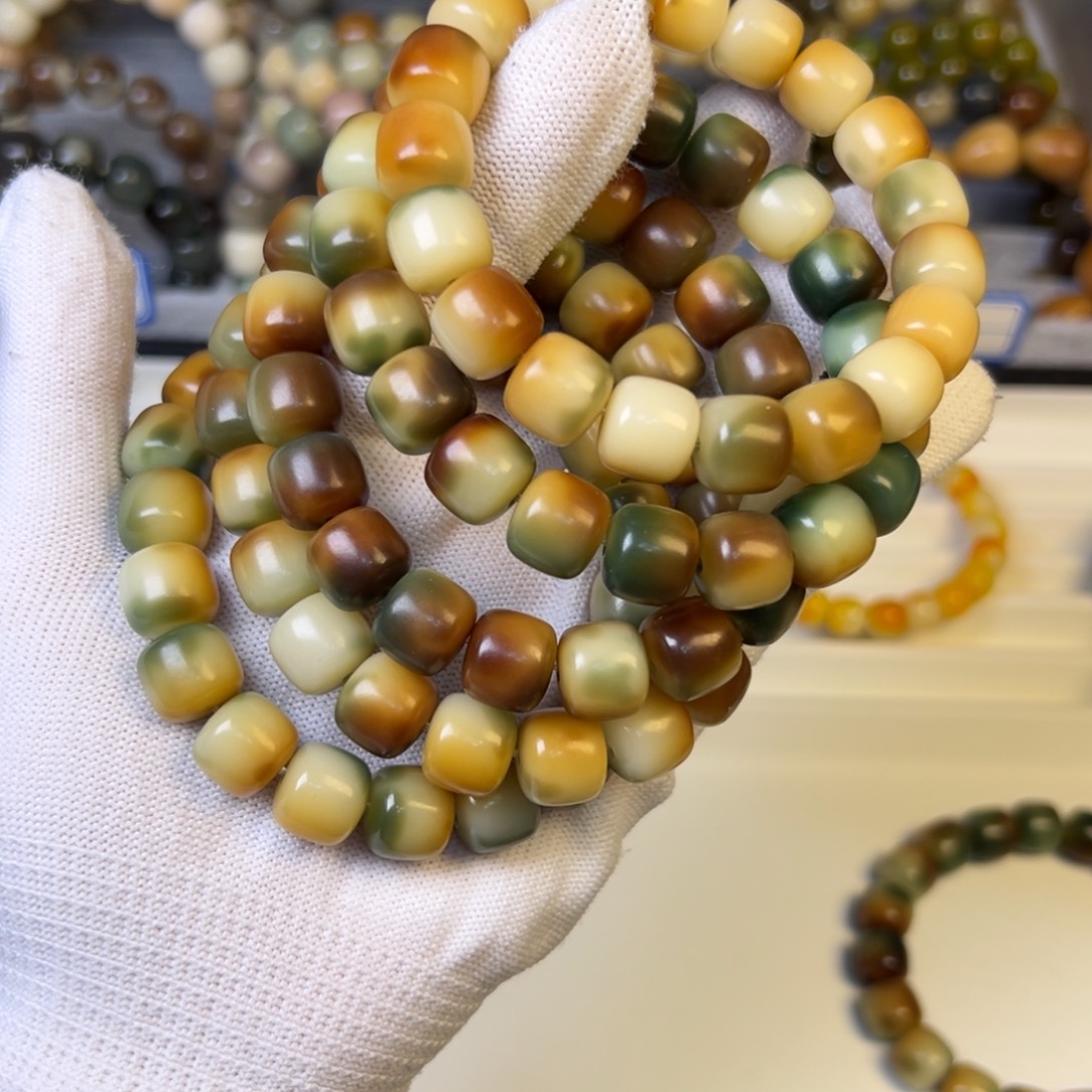 手串菩提根/象牙果将军行正桶卡12  随机发