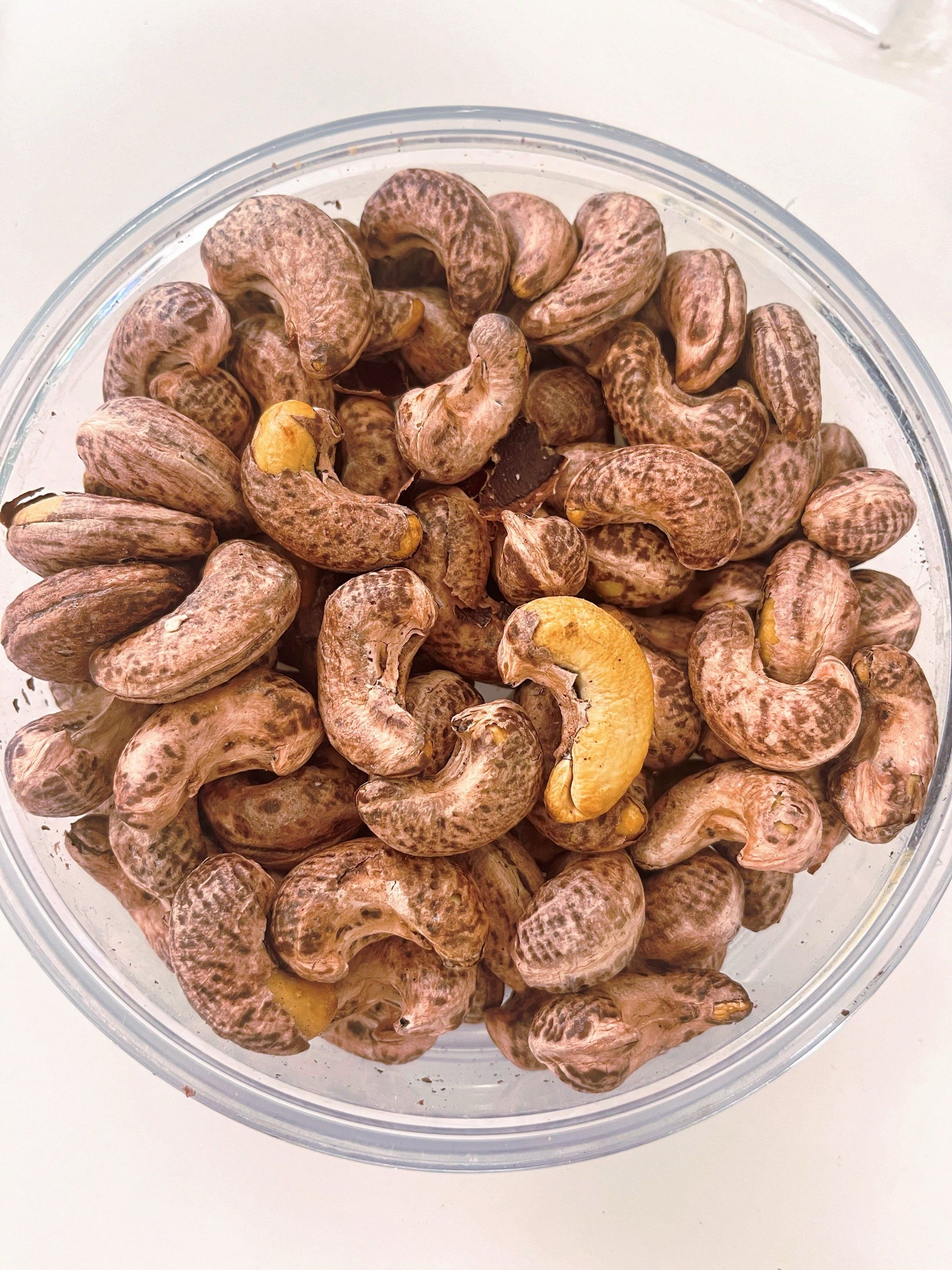 【小黑大白自营】大颗粒带皮盐焗紫衣腰果新鲜饱满鲜香酥脆坚果零食