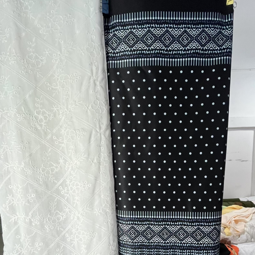 傣族布料 上衣镂空裙子印花（非成品）