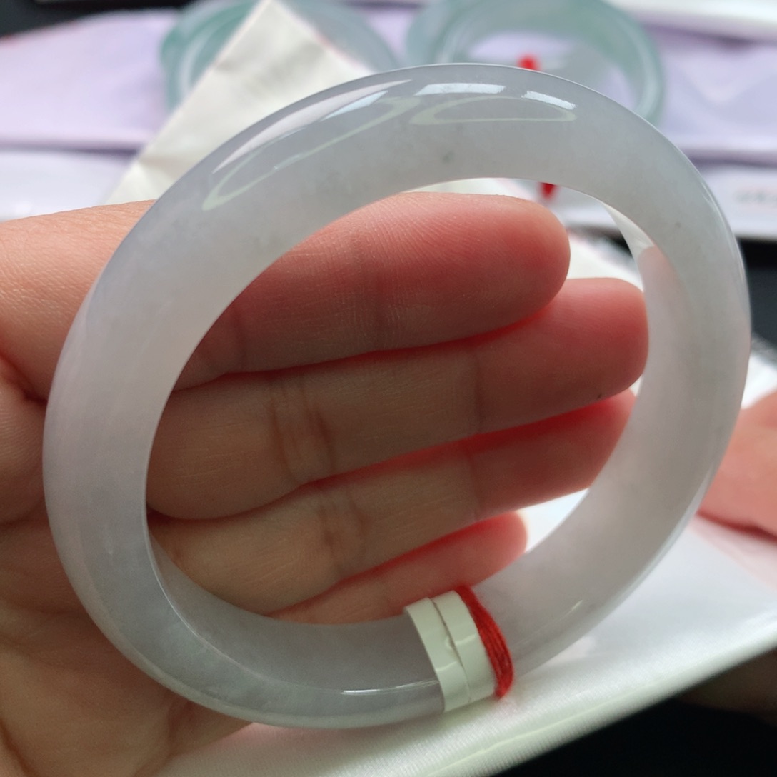 翡翠手镯未镶嵌缅甸58.59