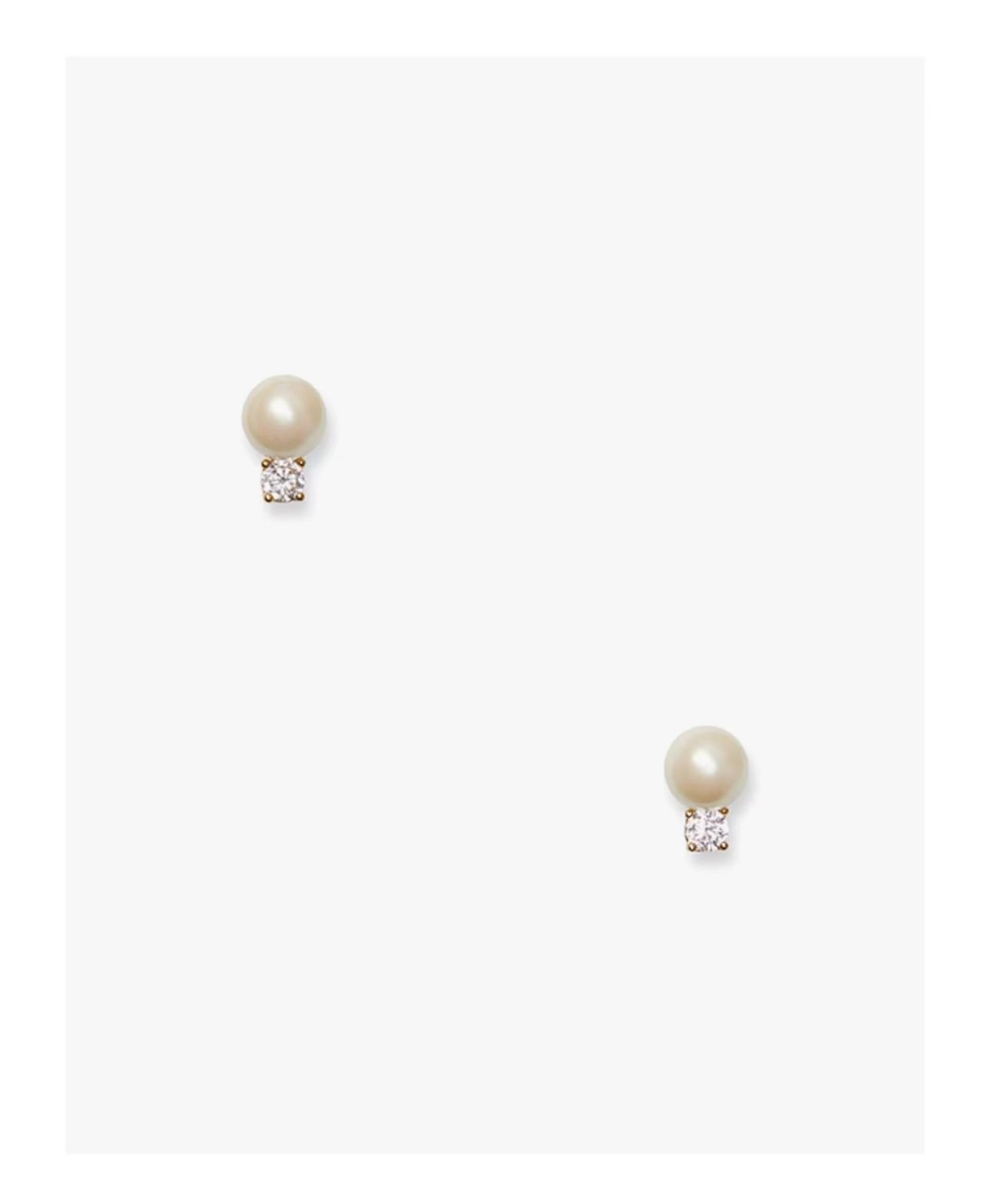 黄铜锆石耳饰 镀18k金KS小灯泡耳钉露丝同款温柔气质的神