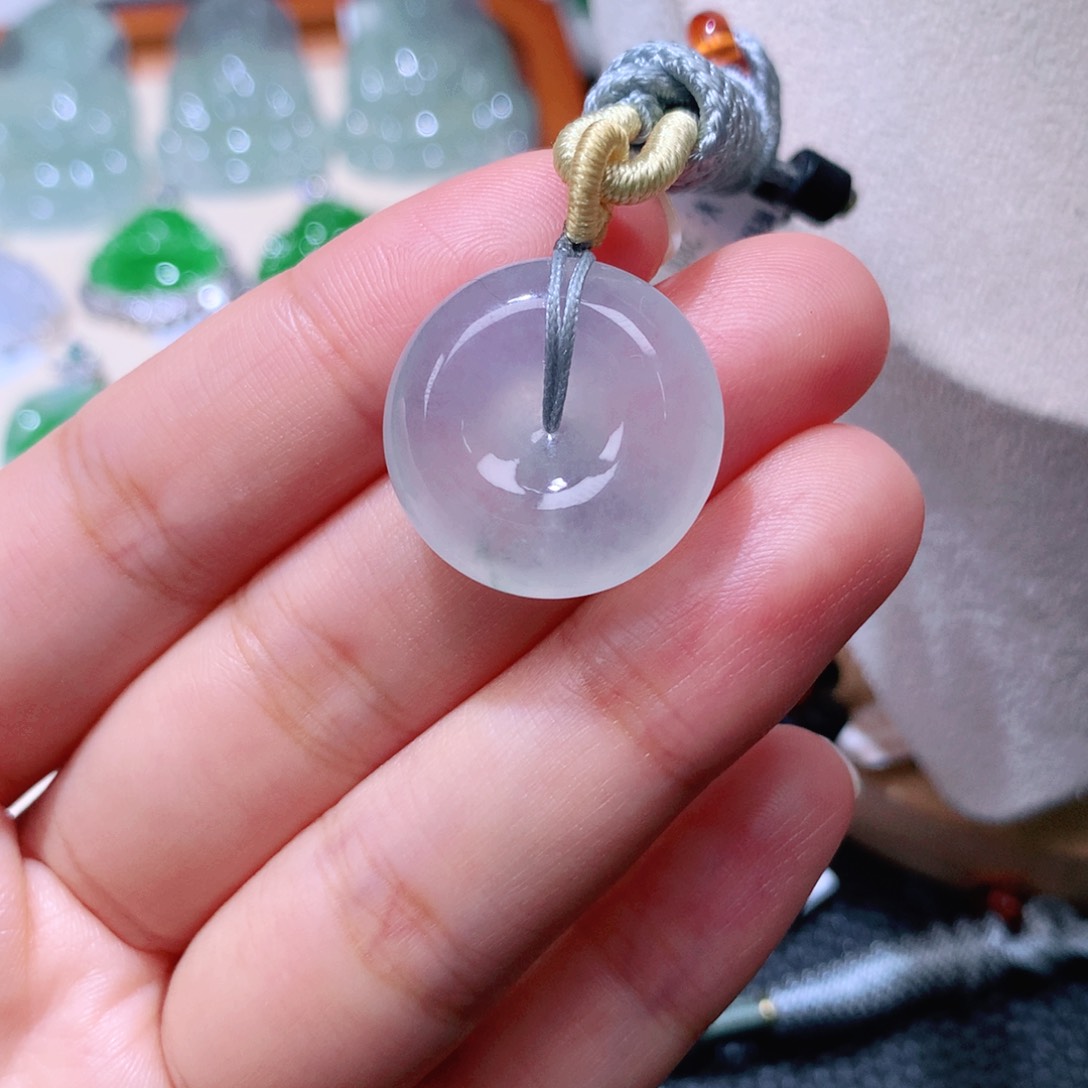 颈饰未镶嵌翡翠扣子21.8*7.3