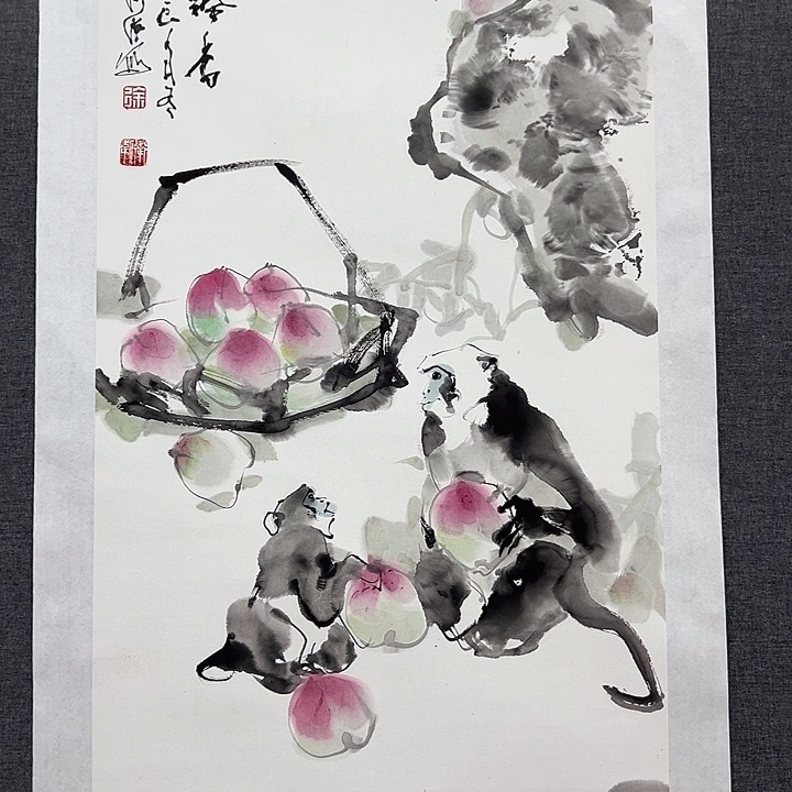 国画书画作品多次