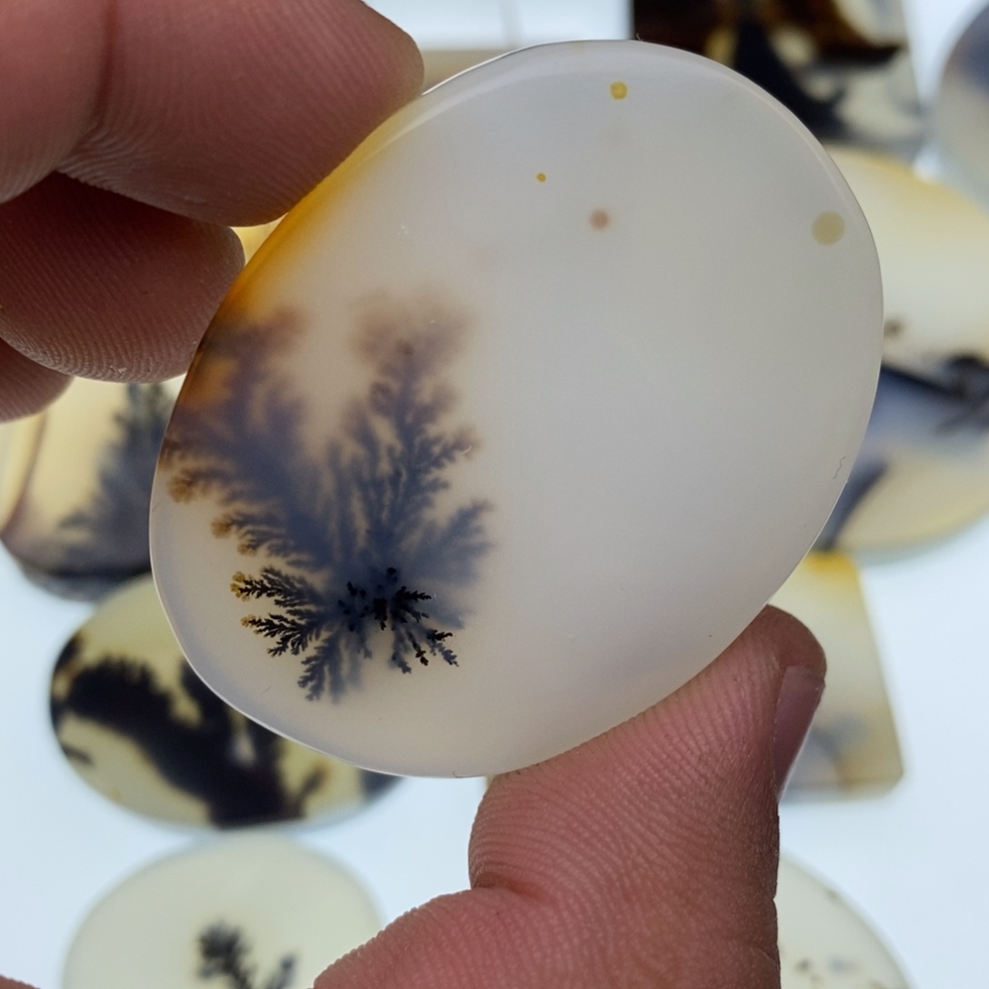 玛瑙/玉髓牌子足银镀金镶嵌