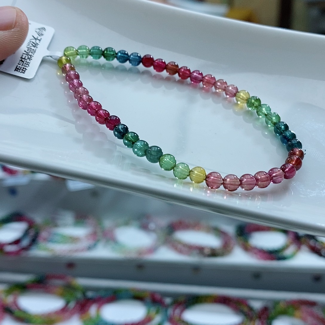 碧玺手链未镶嵌碧玺