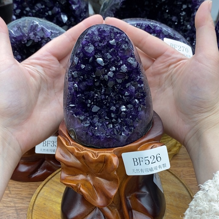 紫晶大型摆件（非配饰）未镶嵌