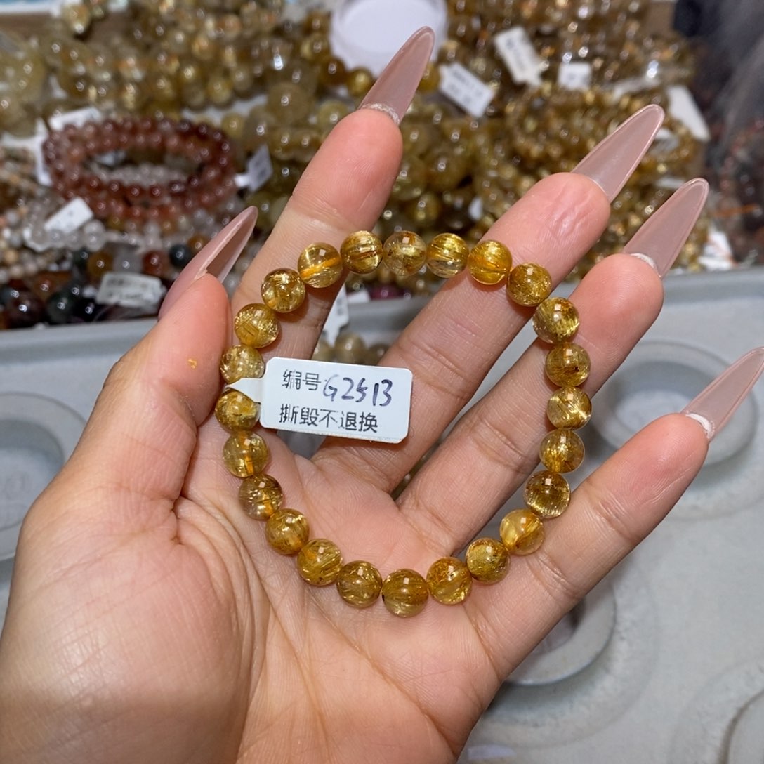 水晶手链未镶嵌手链