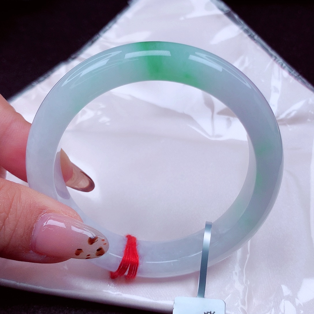 翡翠未镶嵌手镯天然缅甸翡翠A货玉手镯