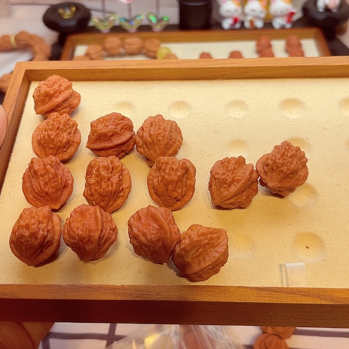 文玩核桃手串三*牛小核桃手串