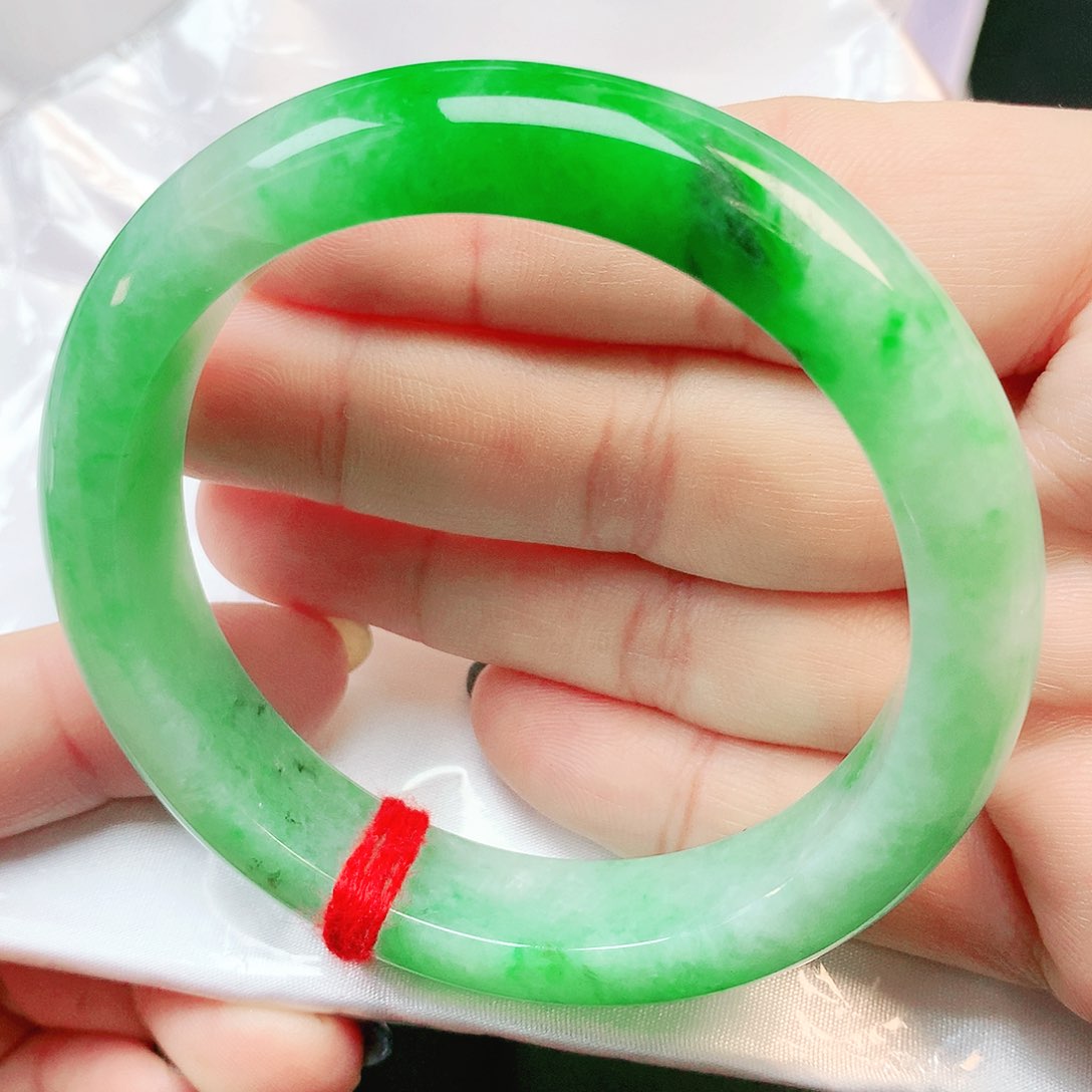 未镶嵌手镯翡翠正圈1148