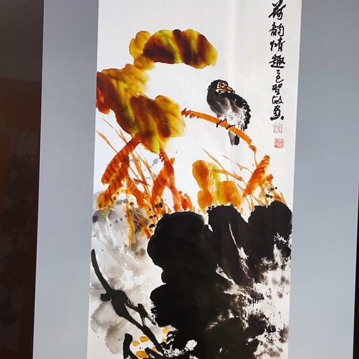 国画张圣敏先生纯手绘作品