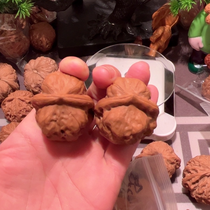 桃核吊坠一**戏古蟾文玩