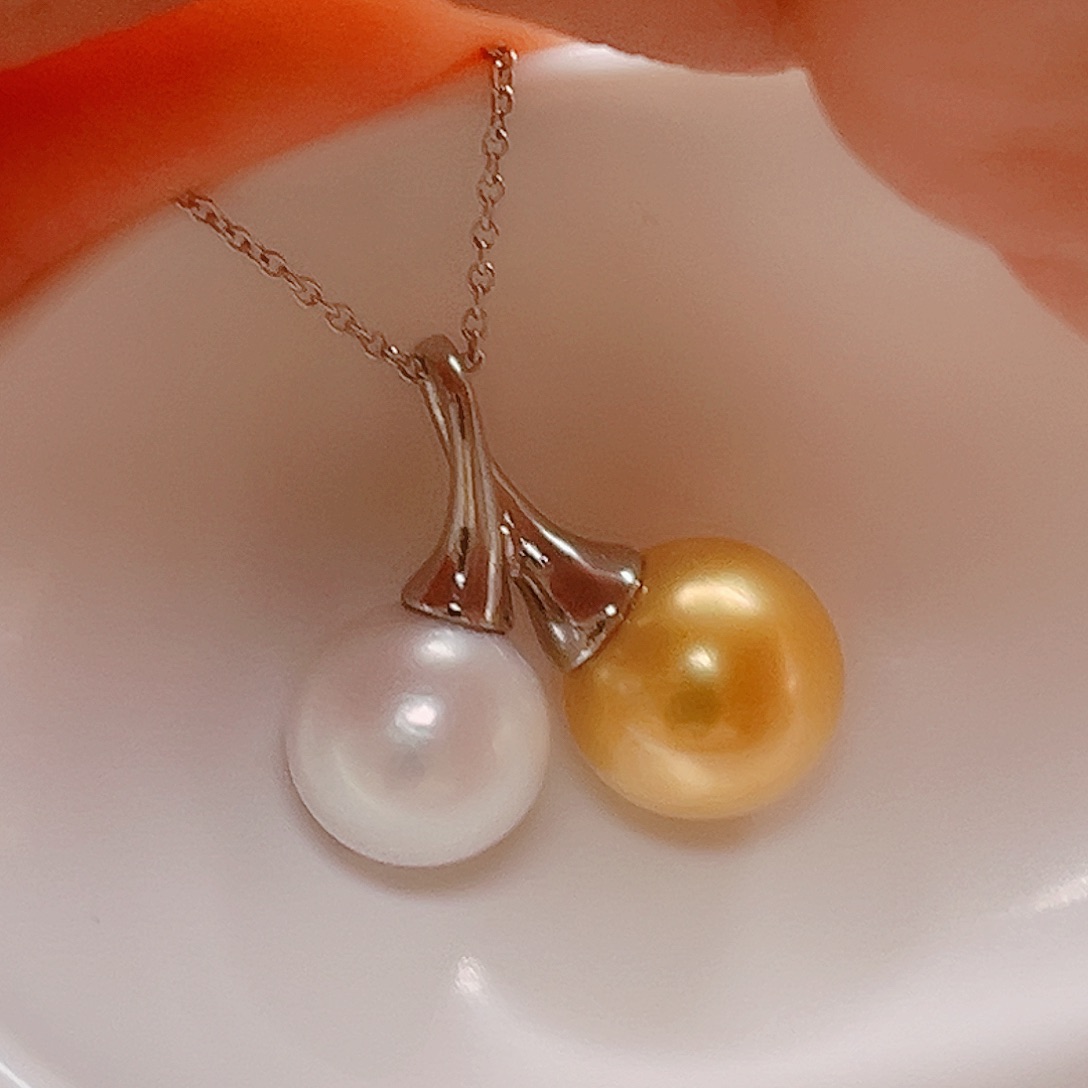 淡水珍珠合金吊坠(赠链)