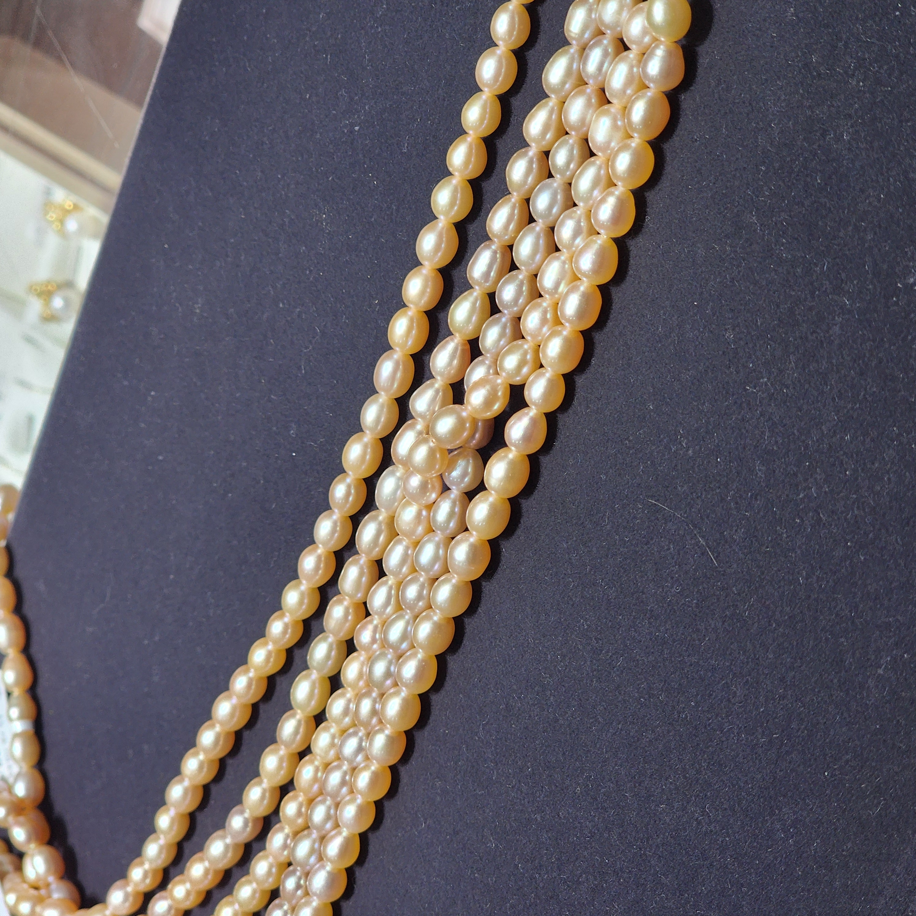 臻珠宝饰 淡水经典 水滴形 925银珍珠项链 C1包