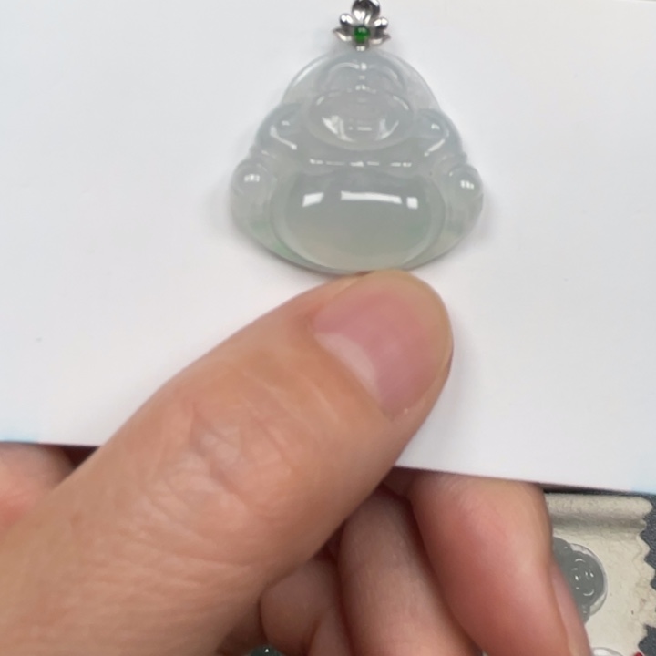 翡翠未镶嵌吊坠(不含链)翡翠