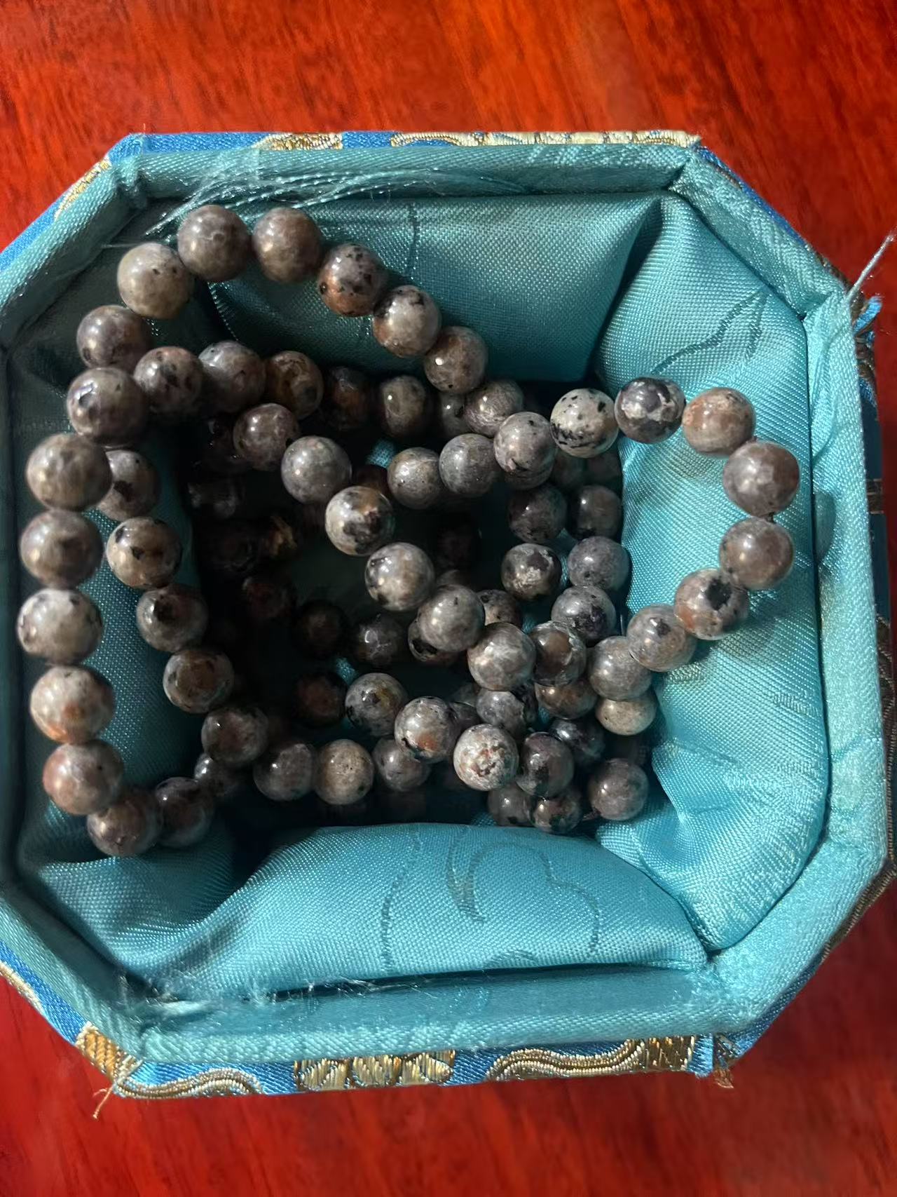 火石串108滴血莲花菩提（晓晓臻选）