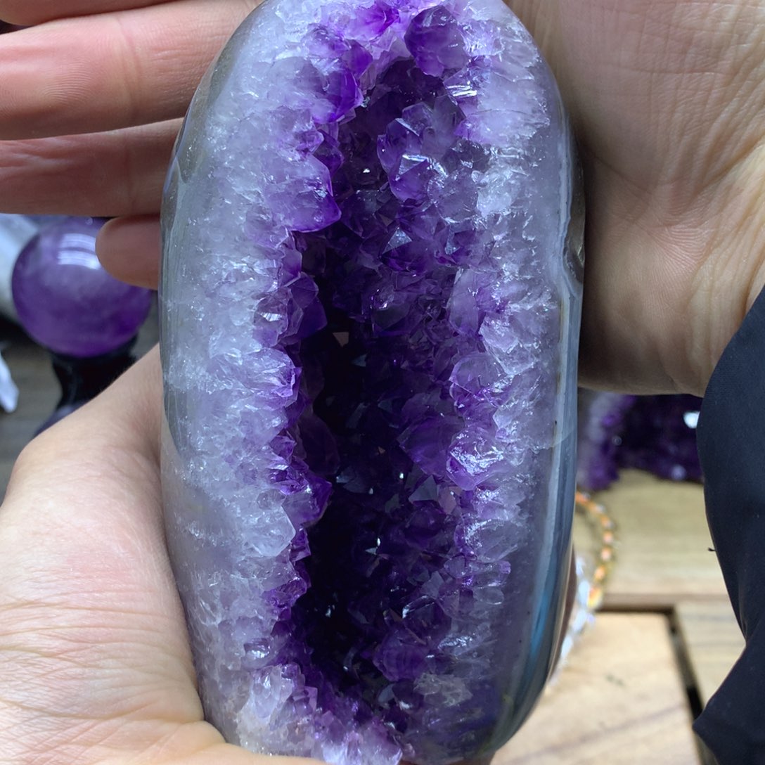 紫晶大型摆件（非配饰）未镶嵌