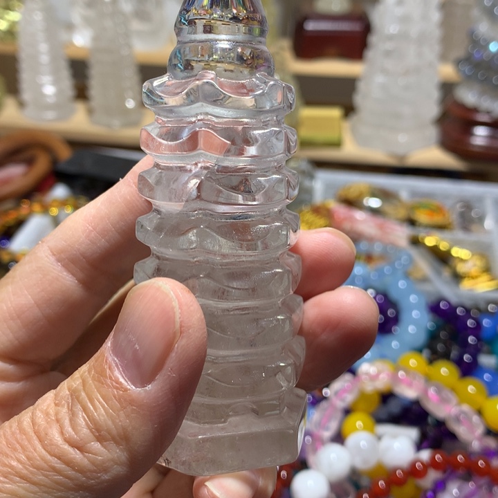 吉***方石英石非金属文昌塔