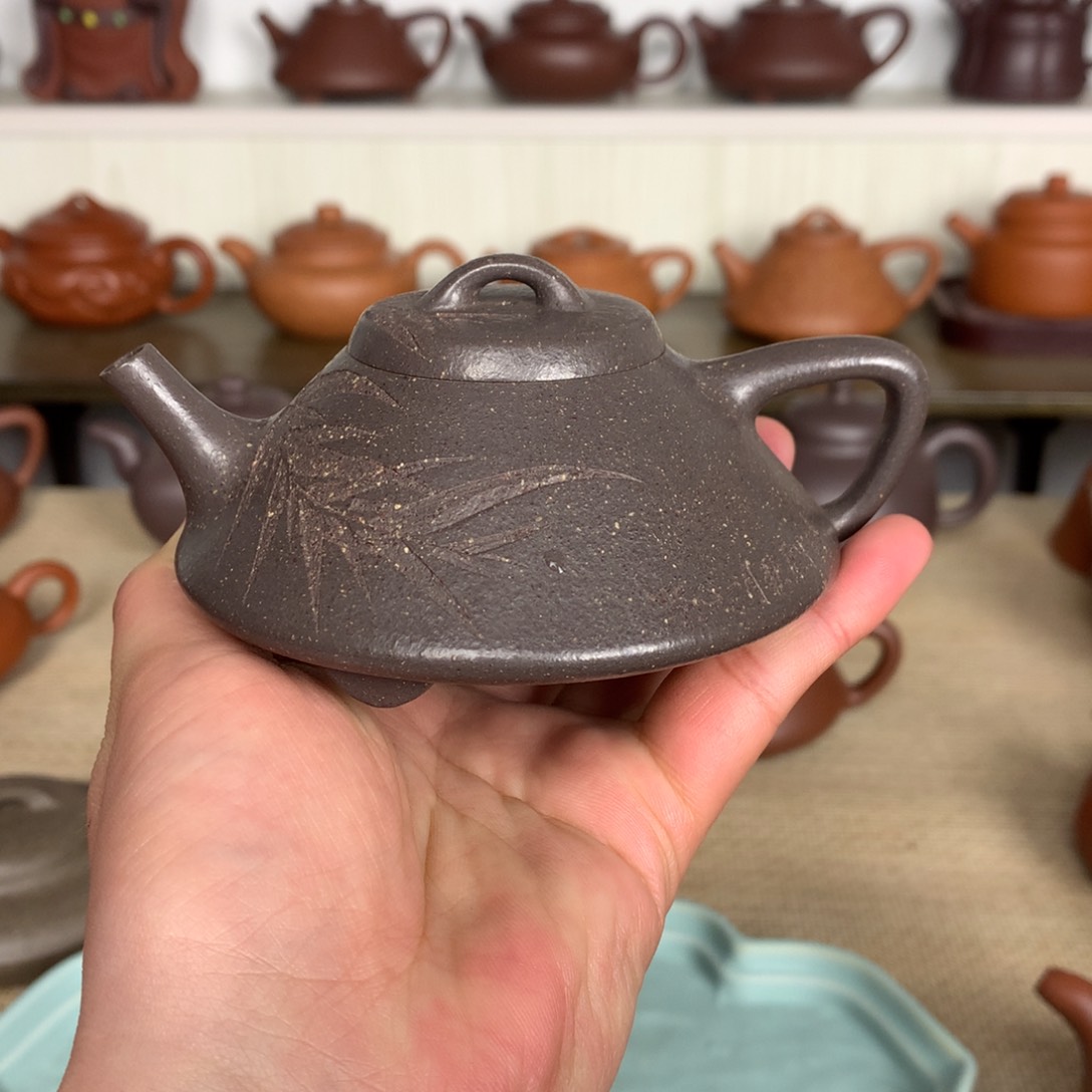 紫砂茶壶天青合瓢容量120