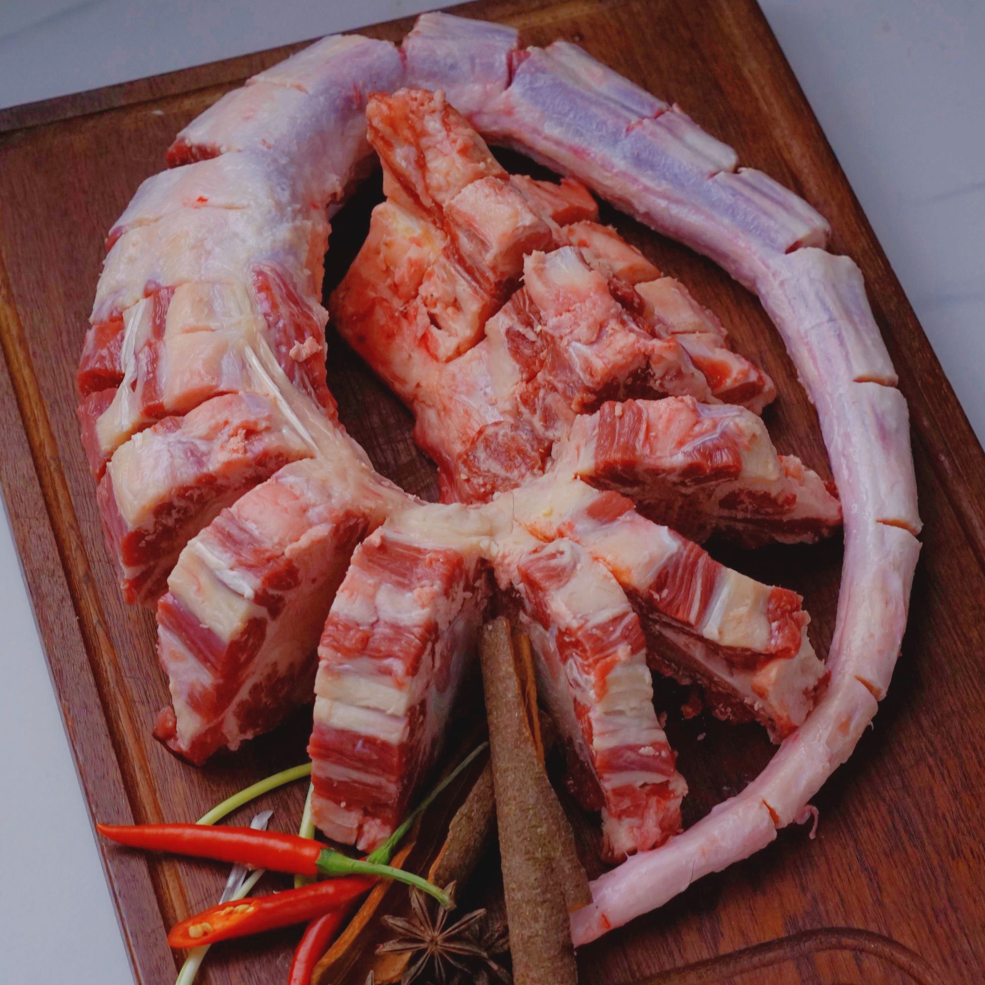 【去皮牛尾整条3斤】秋冬煲汤土黄牛现切生鲜肉质鲜嫩送货上门