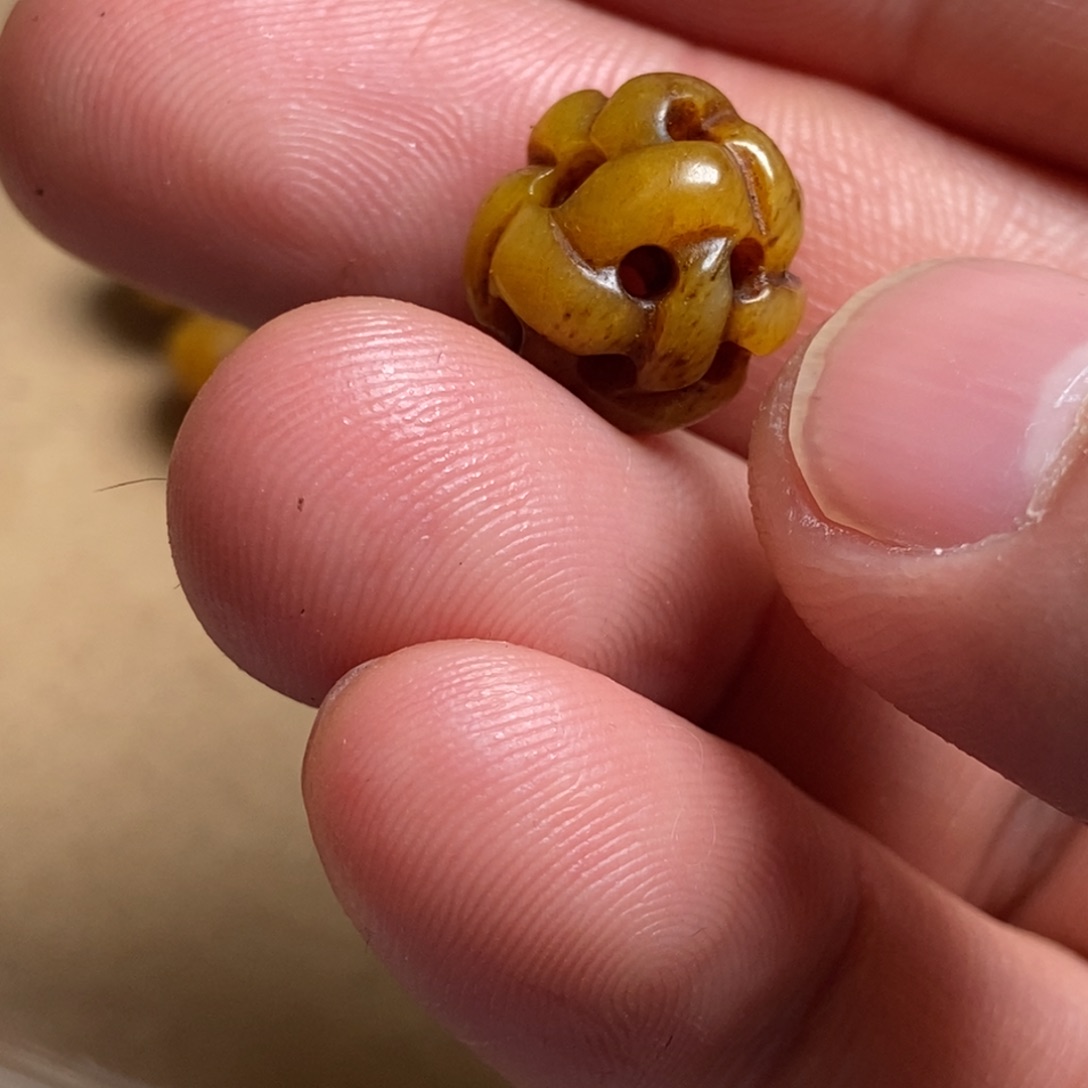 白玉菩提吊坠菩提珠