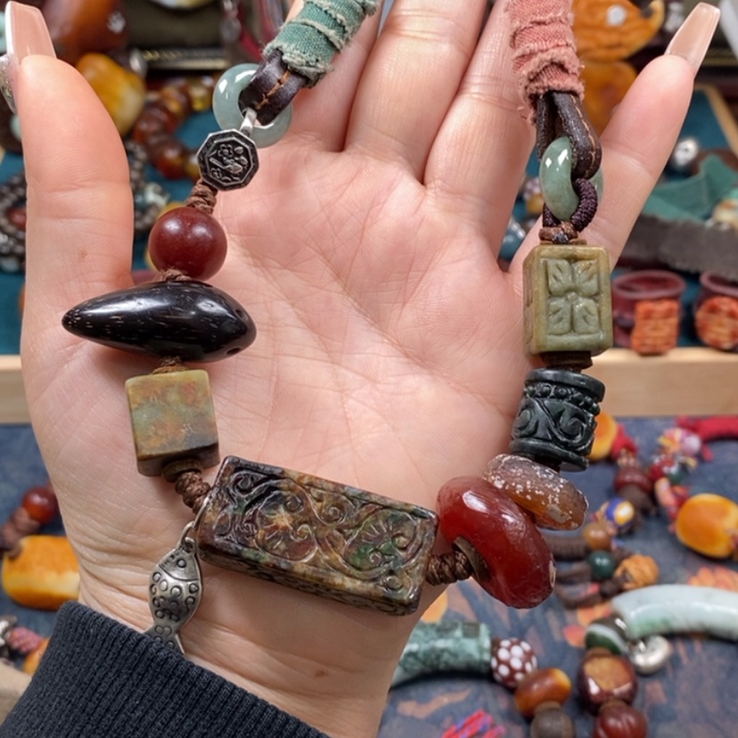 【闪购商品】翡翠颈饰未镶嵌项链