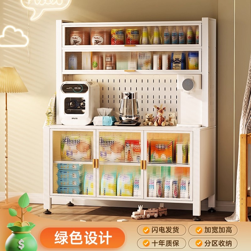 多功能婴儿喂养台收纳柜宝宝用品玩具置物架一体客厅整理储物柜