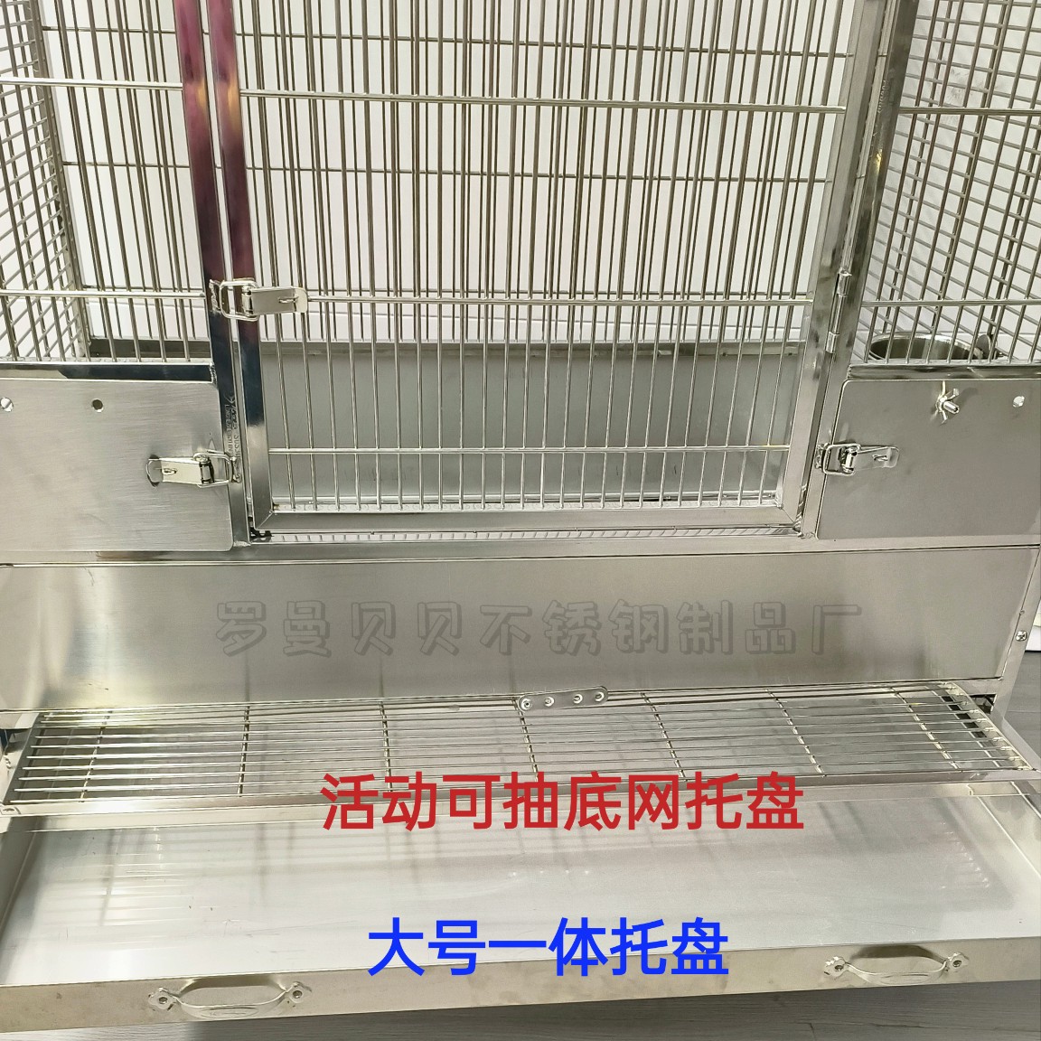 304不锈钢大型鹦鹉鸟笼小中大型鸟养殖繁殖笼子展示笼结实耐腐蚀