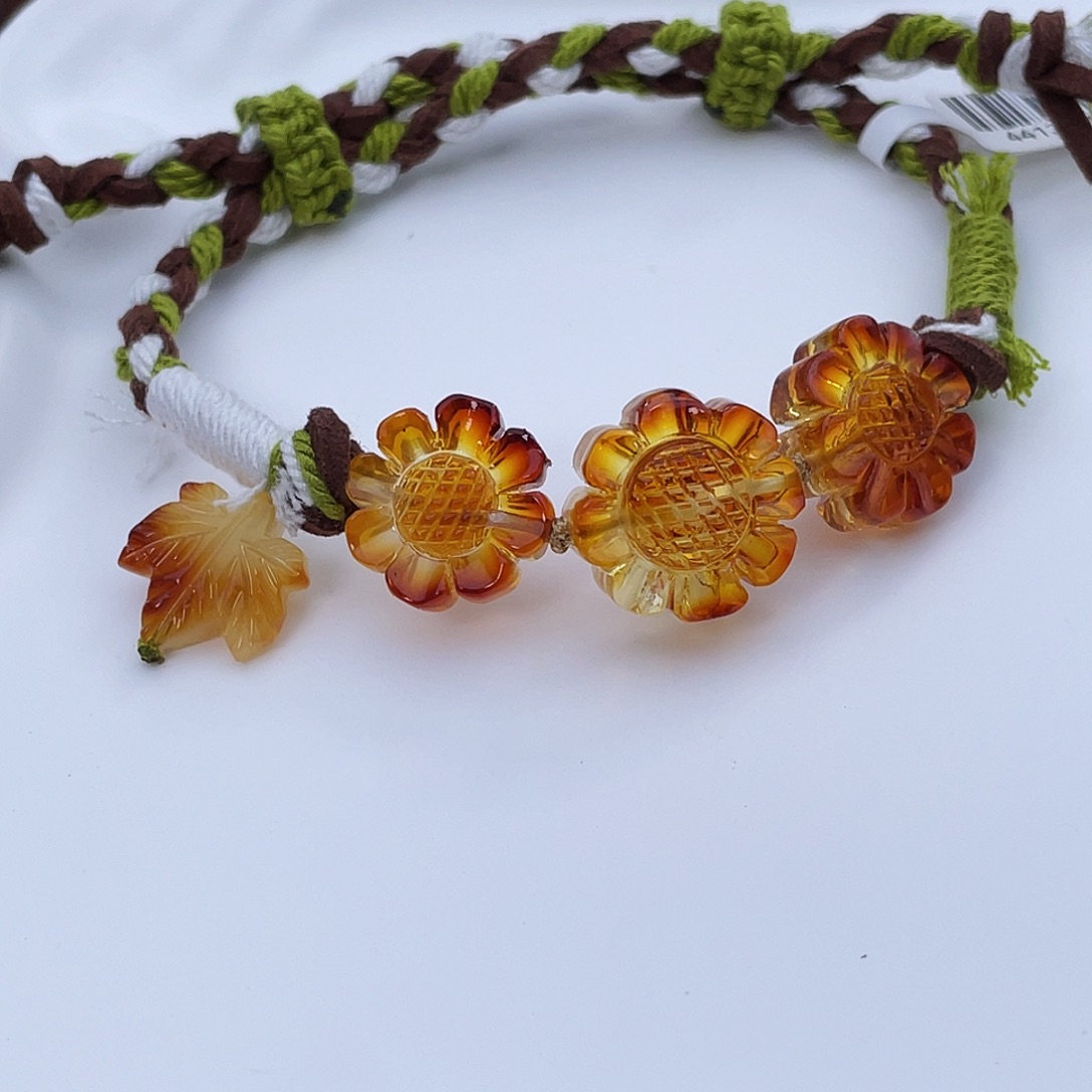 琥珀吊坠(赠链)未镶嵌