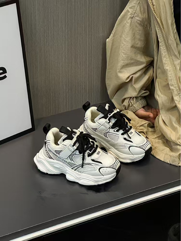 布丁童鞋扣号专拍时尚休闲透气潮鞋儿童板鞋老爹鞋运动鞋网面