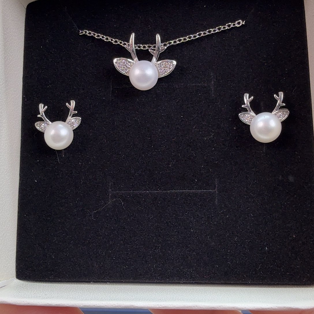 耳饰未镶嵌淡水珍珠