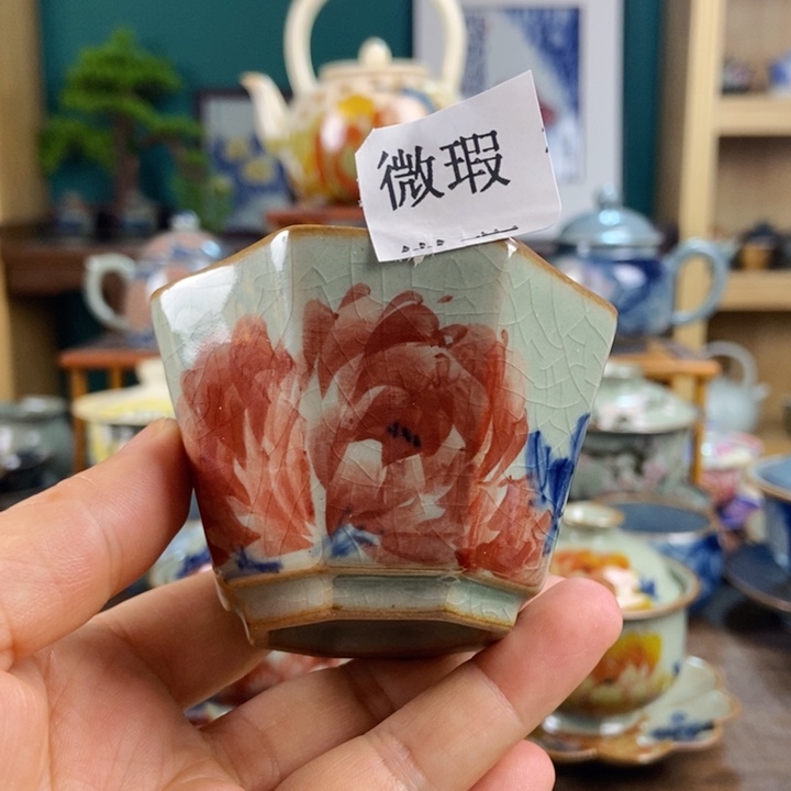 瓷片手工制作工艺精湛等特点