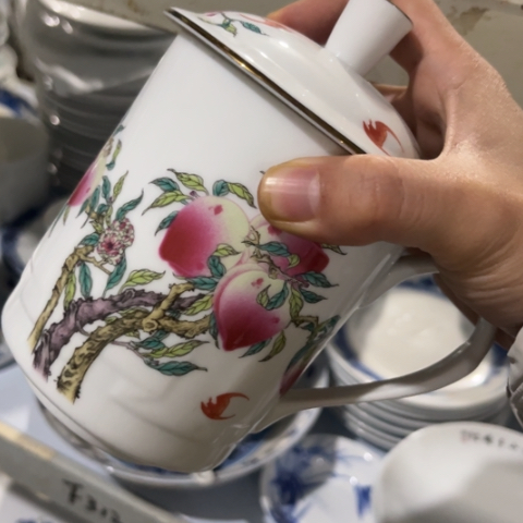 其他瓷办公杯一个陶瓷