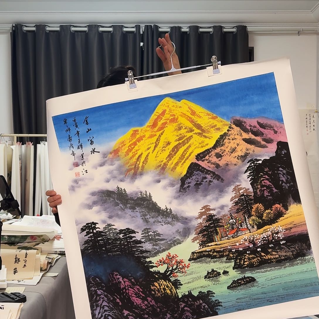 国画纯手绘图纯手绘纯手绘