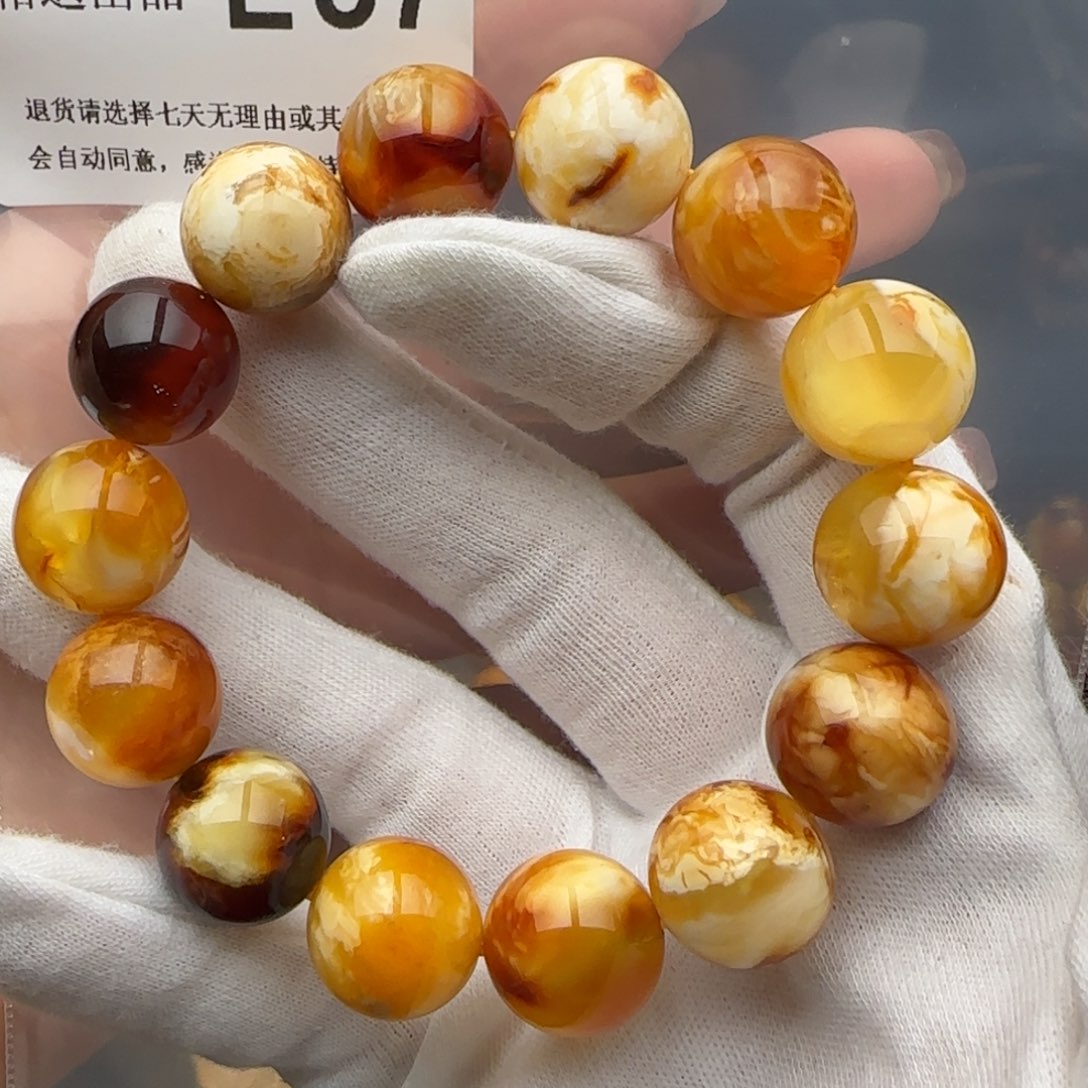 琥珀裸石未镶嵌琥珀蜜蜡15尺寸