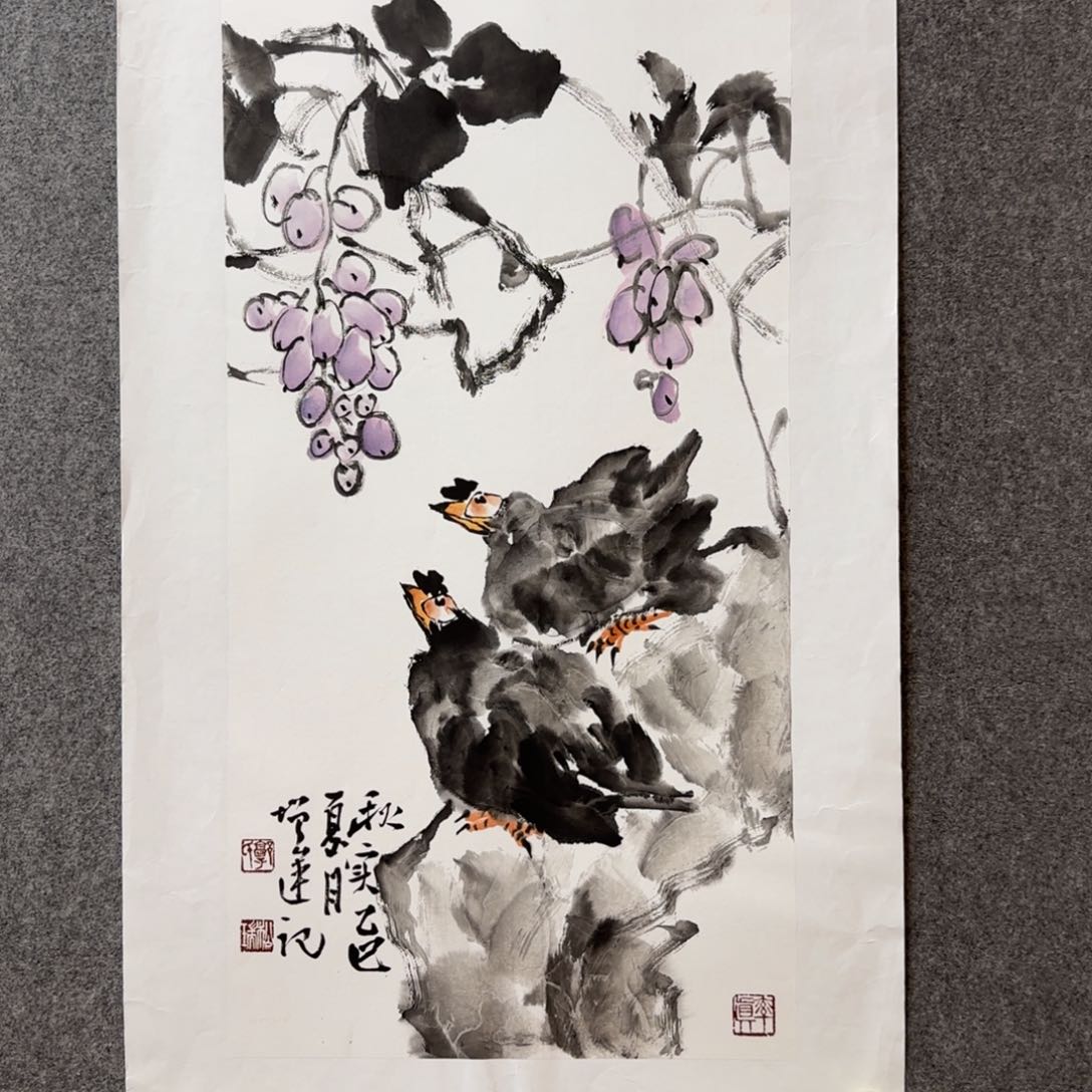 国画郭增运老师手绘作品