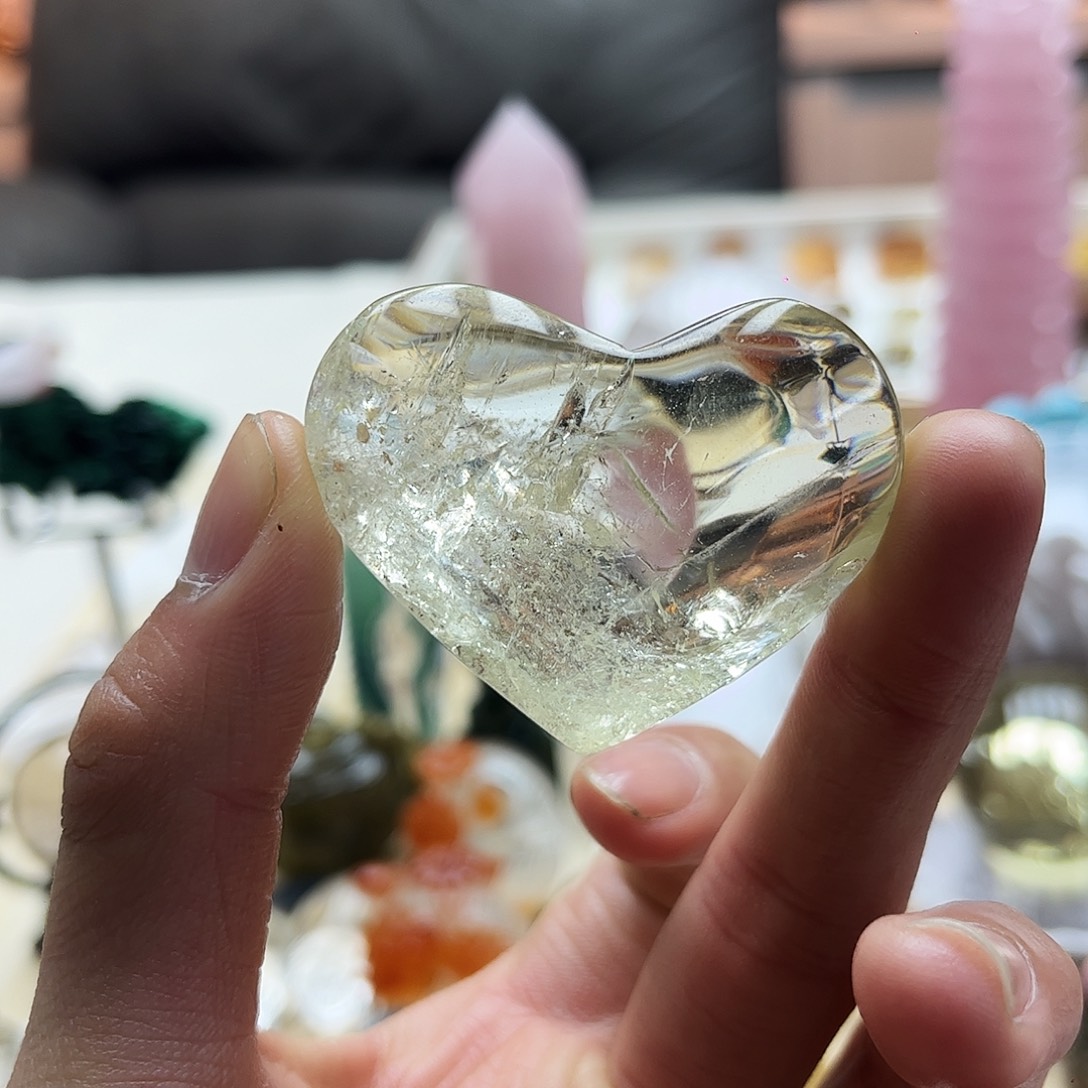 水晶天然水晶微瑕未镶嵌