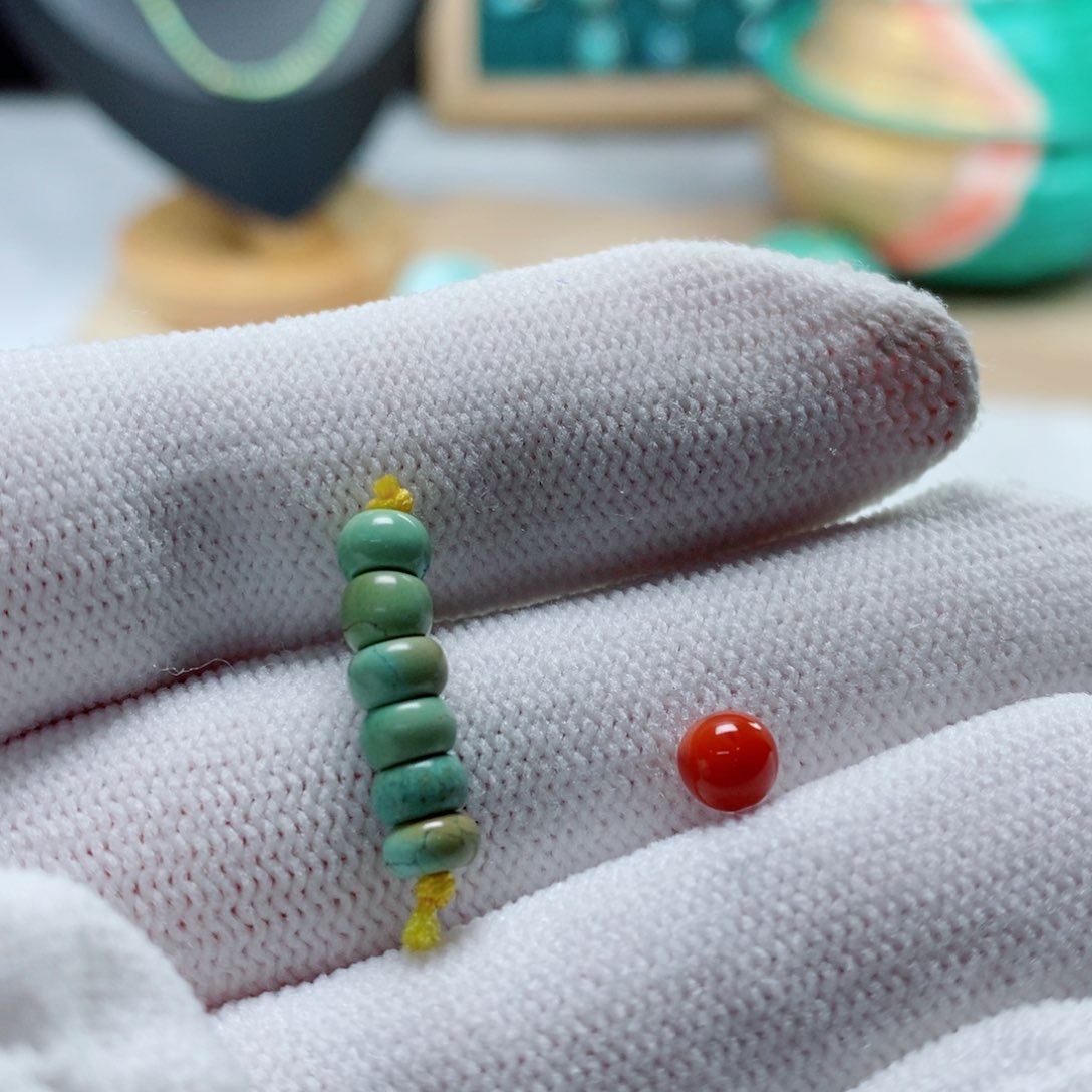 南红玛瑙未镶嵌颈饰